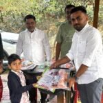 मंगरोल के अमरकुई गांव में स्कूली बच्चों को शैक्षिक किट प्रदान किए गए