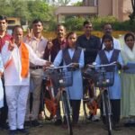 राजस्थान सरकार की जनकल्याणकारी योजना निशुल्क साइकिल वितरण कार्यक्रम का आज नोडल विद्यालय राजकीय उच्च माध्यमिक विद्यालय अरनोद द्वारा शुभारंभ